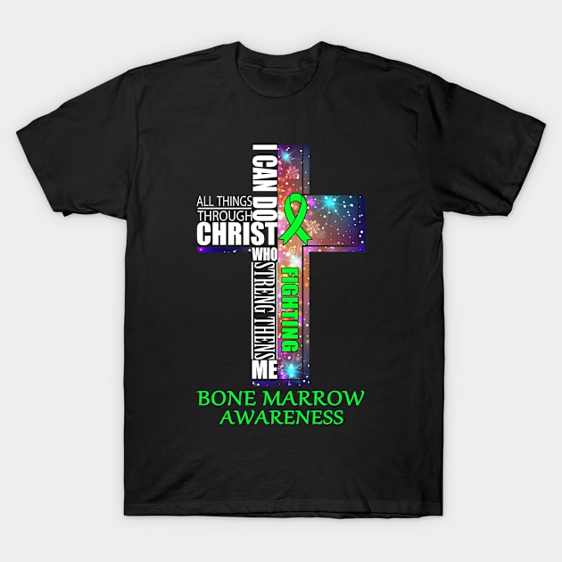 Bone Marrow Awaneress Support Bone Marrow Christmas Gifts T-Shirt by ThePassion99